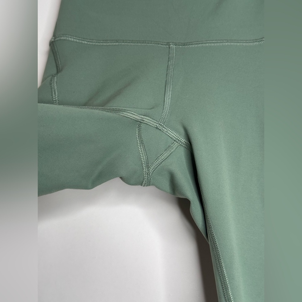 NWT Lululemon Wunder Train High-Rise Tight with Pockets 25" Grey Eucalyptus 0 - Picture 6 of 13